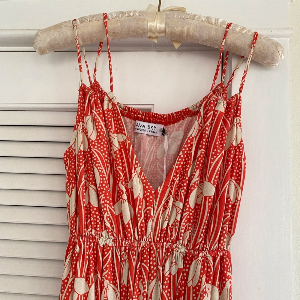 Ava Sky Jumper Josie Red Daffodill